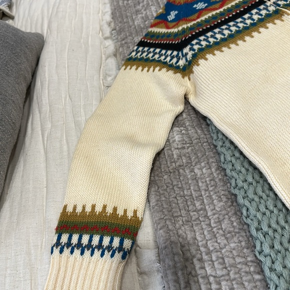 1970’s Vintage sweater 1/2 zip - Picture 4 of 8